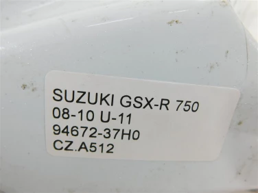 Czacha czasza owiewka przÓd suzuki gsx-r 750 08-10 u-11 94672-37h0