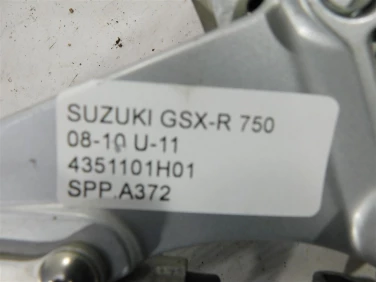 Set podnÓŻek prawy przÓd suzuki gsx-r 750 08-10 u-11 4351101h01