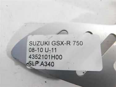Set podnÓŻek lewy przÓd suzuki gsx-r 750 08-10 u-11 4352101h00