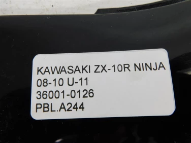 Pokrywa bok boczna lewa kawasaki zx-10r ninja 08-10 u-11 36001-0126