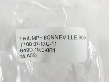 ModuŁ komputer sterownik triumph bonneville 865 t100 07-10 u-11 649d-190g-0b1