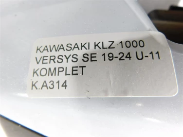 Kufer kufry tyŁ kawasaki klz 1000 versys se 19-24 u-11 komplet