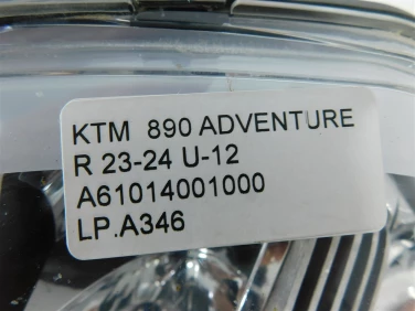 Lampa reflektor przÓd ktm 890 adventure r 23-24 u-12 a61014001000