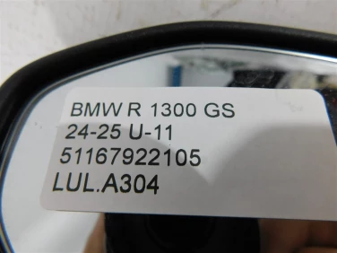 Lustro lusterko lewe bmw r 1300 gs 24-25 u-11 51167922105