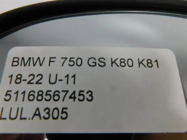 Lustro lusterko lewe bmw f 750 gs k80 k81 18-22 u-11 51168567453