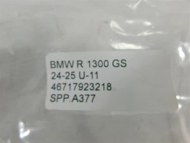 Set podnÓŻek prawy przÓd bmw r 1300 gs 24-25 u-11 46717923218