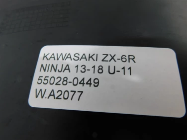 Plastik wypeŁnienie owiewka kawasaki zx-6r ninja 13-18 u-11 55028-0449