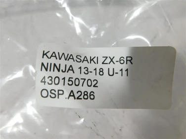 OŚ koŁa przÓd przednia kawasaki zx-6r ninja 13-18 u-11 430150702