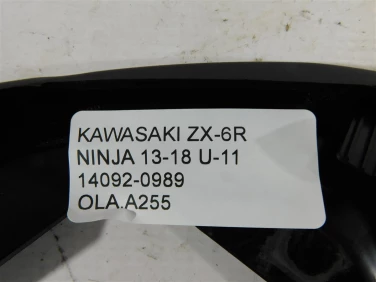 OsŁona ŁaŃcucha ŁaŃcuch kawasaki zx-6r ninja 13-18 u-11 14092-0989