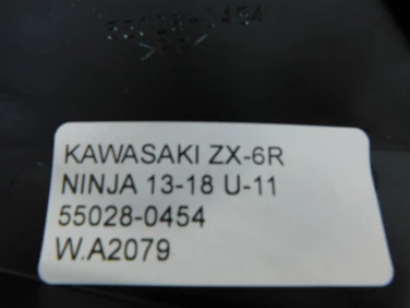 Plastik wypeŁnienie owiewka kawasaki zx-6r ninja 13-18 u-11 55028-0454