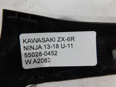 Plastik wypeŁnienie owiewka kawasaki zx-6r ninja 13-18 u-11 55028-0452