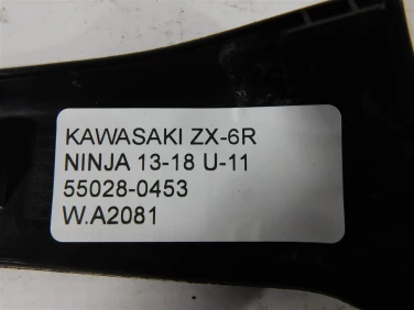 Plastik wypeŁnienie owiewka kawasaki zx-6r ninja 13-18 u-11 55028-0453