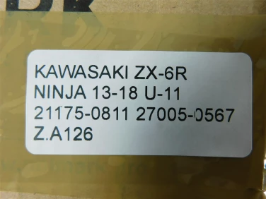 Komputer stacyjka zamek moduŁ kawasaki zx-6r ninja 13-18 u-11 21175-0811 27005-0567