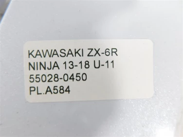 PŁug plastik owiewka kawasaki zx-6r ninja 13-18 u-11 55028-0450