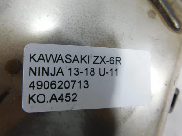 Kolanko kolektor wydech kawasaki zx-6r ninja 13-18 u-11 490620713