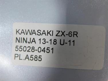 PŁug plastik owiewka kawasaki zx-6r ninja 13-18 u-11 55028-0451