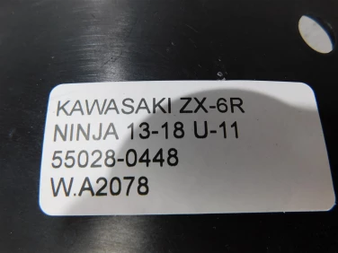 Plastik wypeŁnienie owiewka kawasaki zx-6r ninja 13-18 u-11 55028-0448