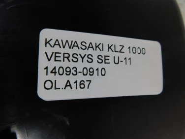 OsŁona licznik przÓd plastik kawasaki klz 1000 versys se u-11 14093-0910