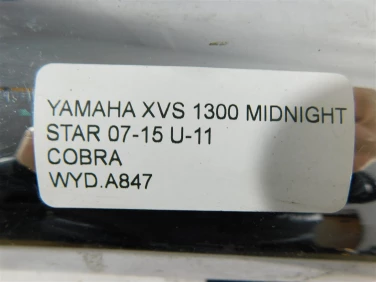 Wydech koŃcowy tŁumik yamaha xvs 1300 midnight star 07-15 u-11 cobra