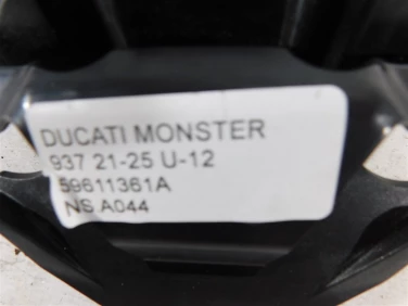 NakŁadka siedzenia pasaŻera ducati monster 937 21-25 u-12 59611361a