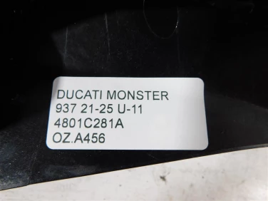 OsŁona nakŁadka zbiornik ducati monster 937 21-25 u-11 4801c281a