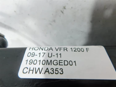ChŁodnica wody przÓd honda vfr 1200 f 09-17 u-11 19010mged01