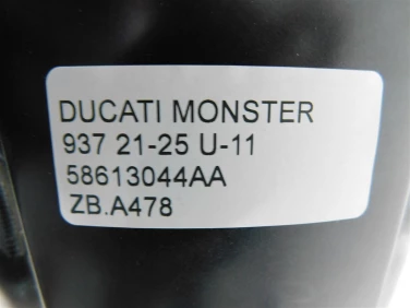 Zbiornik paliwa bak ducati monster 937 21-25 u-11 58613044aa