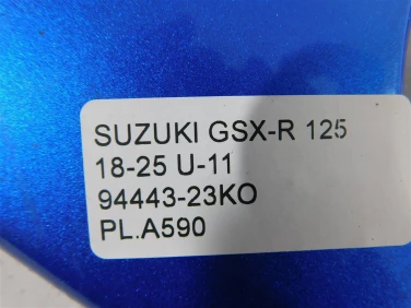 PŁug plastik owiewka suzuki gsx-r 125 18-25 u-11 94443-23ko