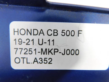 Ogon owiewka tyŁ lewy honda cb 500 f 19-21 u-11 77251-mkp-j000