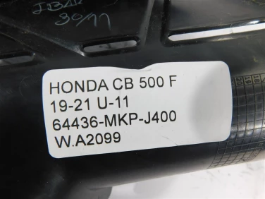 Plastik wypeŁnienie owiewka honda cb 500 f 19-21 u-11 64436-mkp-j400