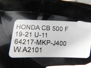 Plastik wypeŁnienie owiewka honda cb 500 f 19-21 u-11 64217-mkp-j400