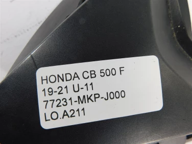 ŁĄcznik ogon plastik tyŁ honda cb 500 f 19-21 u-11 77231-mkp-j000