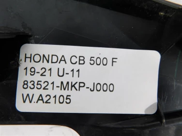 Plastik wypeŁnienie owiewka honda cb 500 f 19-21 u-11 83521-mkp-j000