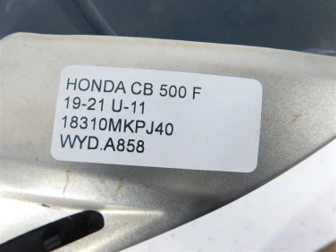 Wydech koŃcowy tŁumik honda cb 500 f 19-21 u-11 18310mkpj40