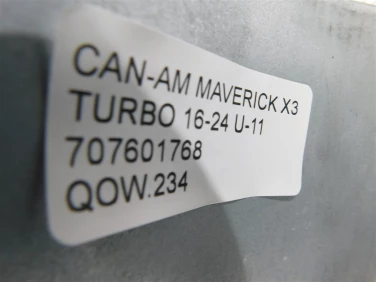 OsŁona tŁumika wydechu can-am maverick x3 turbo 16-24 u-11 707601768