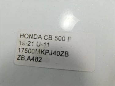 Zbiornik paliwa bak honda cb 500 f 19-21 u-11 17500mkpj40zb