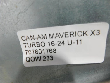 OsŁona tŁumika wydechu can-am maverick x3 turbo 16-24 u-11 707601768