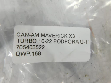 WaŁ napĘdowy przÓd can-am maverick x3 turbo 16-22 podpora u-11 705403522