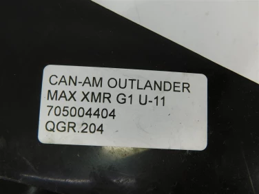 Plastik przÓd gril atrapa can-am outlander max xmr g1 u-11 705004404