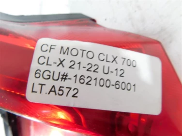 Lampa tyŁ tylna cf moto clx 700 cl-x 21-22 u-12 6gu#-162100-6001