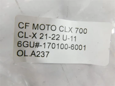OsŁona licznik przÓd plastik cf moto clx 700 cl-x 21-22 u-11 6gu#-170100-6001