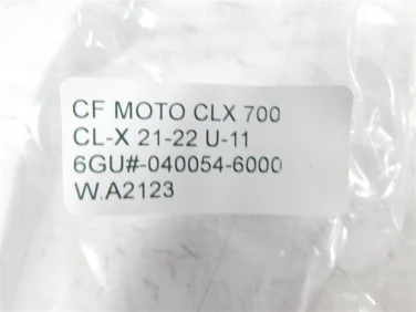 Plastik wypeŁnienie owiewka cf moto clx 700 cl-x 21-22 u-11 6gu#-040054-6000
