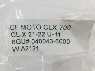 Plastik wypeŁnienie owiewka cf moto clx 700 cl-x 21-22 u-11 6gu#-040043-6000