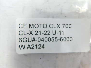 Plastik wypeŁnienie owiewka cf moto clx 700 cl-x 21-22 u-11 6gu#-040055-6000