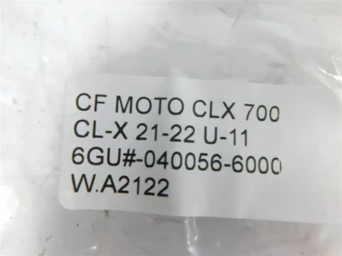 Plastik wypeŁnienie owiewka cf moto clx 700 cl-x 21-22 u-11 6gu#-040056-6000