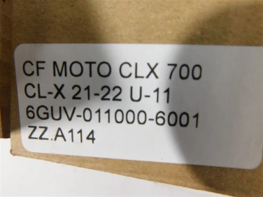 Zamek stacyjka kluczyk cf moto clx 700 cl-x 21-22 u-11 6guv-011000-6001