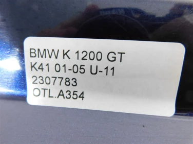 Ogon owiewka tyŁ lewy bmw k 1200 gt k41 01-05 u-11 2307783