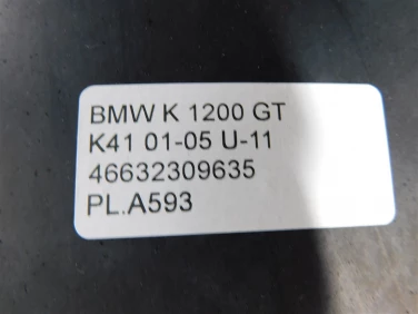 PŁug plastik owiewka bmw k 1200 gt k41 01-05 u-11 46632309635