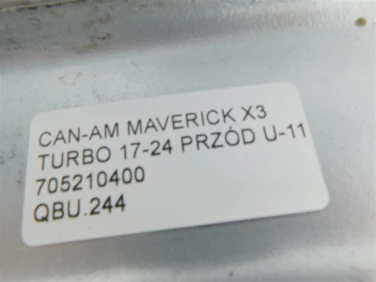 Bumper zderzak rura can-am maverick x3 turbo 17-24 przÓd u-11 705210400