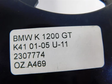 OsŁona nakŁadka zbiornik bmw k 1200 gt k41 01-05 u-11 2307774